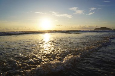 Santinho Floripa 'da gün doğumu