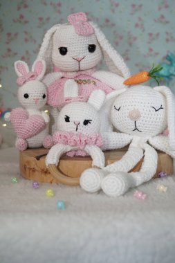 Şirin Amigurumi Tavşanlarının geçmişleri ve fotoğrafları