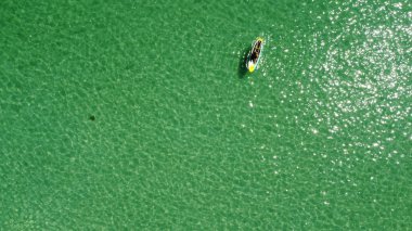 Florianpolis 'teki Campeche Adası' nın Hava Görüntüleri