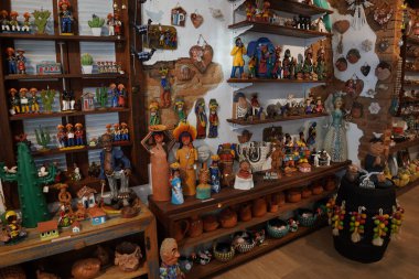 Florianpolis 'teki Ahşap El Sanatları Mağazası