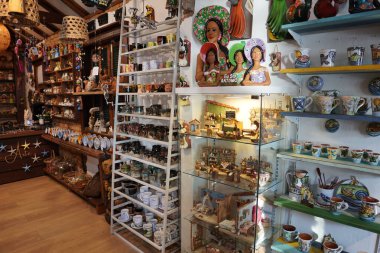 Florianpolis 'teki Ahşap El Sanatları Mağazası