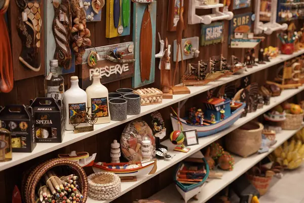 Florianpolis 'teki Ahşap El Sanatları Mağazası