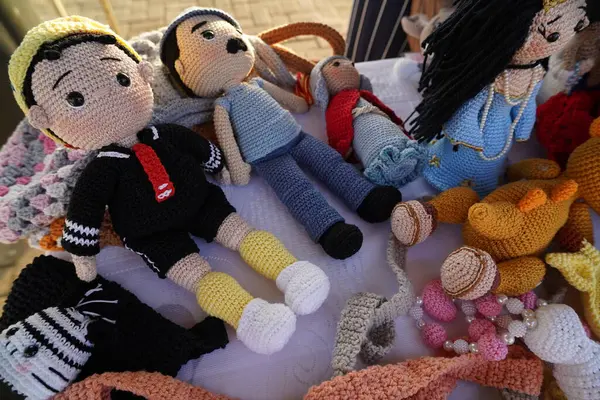 El yapımı Amigurumis Bebek Durağı