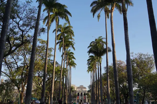 stock image Liberdade Square - Center Belo Horizonte - Minas Gerais