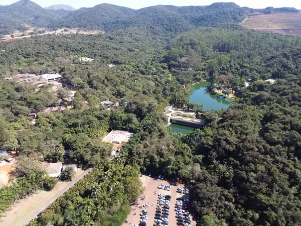 stock image Aerial Images of Brumadinho Lagos