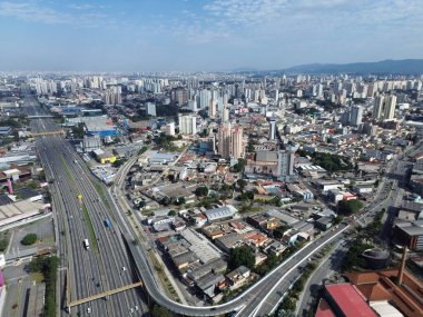 Guarulhos Kablolu Televizyonda Kalan Köprü Viyadük Şehri