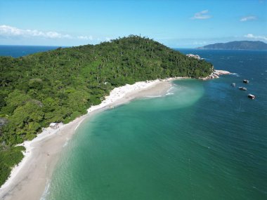 Campeche Adası Florianpolis Hava Görüntüleri