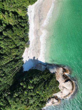 Campeche Adası Florianpolis Hava Görüntüleri