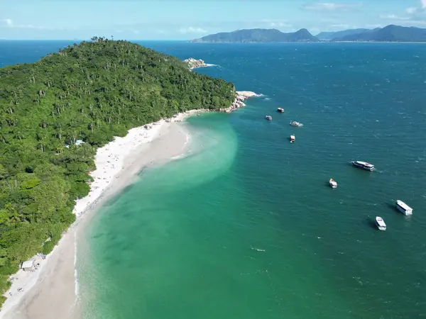 Campeche Adası Florianpolis Hava Görüntüleri