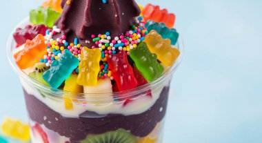 Acai Resimleri - Çilekli Acai Kupası