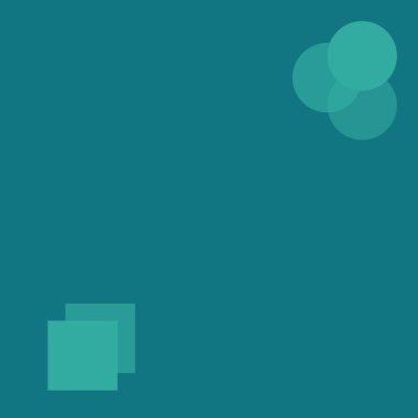 Basit modern soyut renkli tasarım