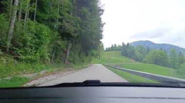 Çevrili ağaçlar ve yuvarlanan tepelerle çevrili virajlı yollar boyunca sürmenin güzelliğini keşfedin, kırsal kesimin huzurlu manzarasını gözler önüne serin..