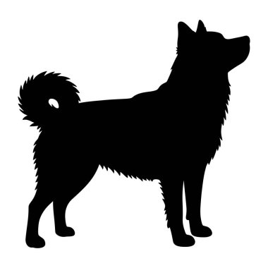 Köpeğin vektör çizimi