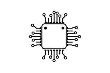 Devre simge vektör çizim