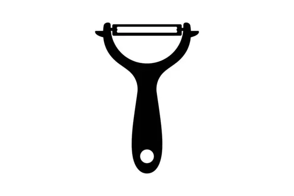 Siyah ve beyaz simgesinin vektör illüstrasyonu