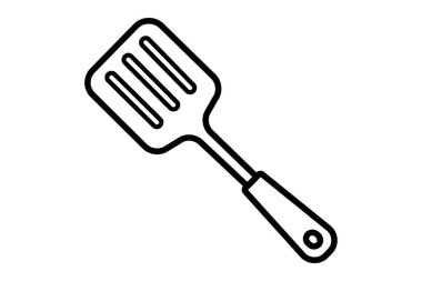 mutfak malzemesi simge vektör illüstrasyon izole