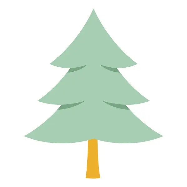 Noel ağacı vektör simgesi