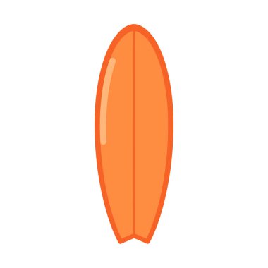 Beyaz arkaplan vektör illüstrasyonunda taze turuncu dilim