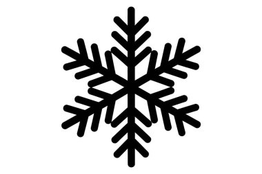kar tanesi vektör çizimi tasarımı