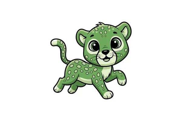 Küçük kedicik. Şirin küçük kedi yavrusu. vektör