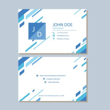 Business card design template, Clean professional business card template, visiting card, business card template.