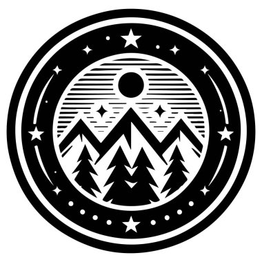Vintage Retro Vektör Rozeti, Etiket, Logo 