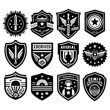 Vintage Retro Vektör Rozeti, Etiket, Logo 