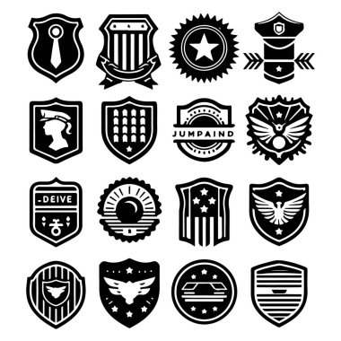 Vintage Retro Vektör Rozeti, Etiket, Logo 