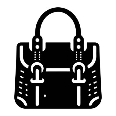 Torba Simgesi Vektörü ve illüstrasyonunu Ayarla