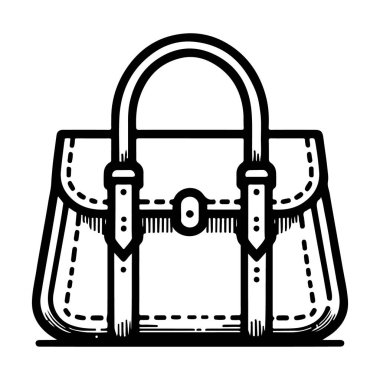 Torba Simgesi Vektörü ve illüstrasyonunu Ayarla