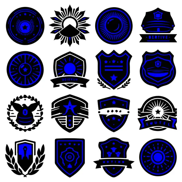 Vintage Retro Vektör Rozeti, Etiket, Logo 