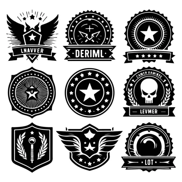 Vintage Retro Vektör Rozeti, Etiket, Logo 