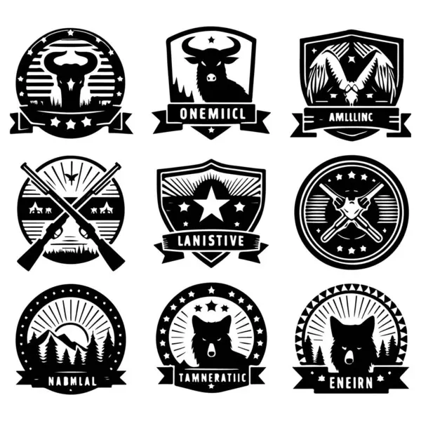 Vintage Retro Vektör Rozeti, Etiket, Logo 