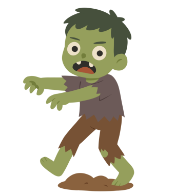 Yeşil zombi bir çocuğun komik ve ürkütücü bir tasviri. Bu sevimli Cadılar Bayramı karakteri çocuk kitapları, parti davetiyeleri, eğitim aktiviteleri, tebrik kartları ve temalı klima koleksiyonları için mükemmeldir..