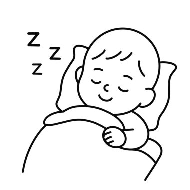 Bu minimalist vektör illüstrasyonu bebek temalı boyama kitapları, eğitim malzemeleri, bebek tasarımı, doğum duyuruları, ebeveynlik blogları, bebek partisi davetiyeleri ve bebekle ilgili ürünler için mükemmeldir..