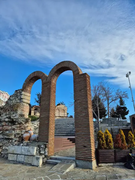 Nessebar 'da bir taş kemeri