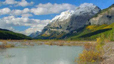 Dağ Sırtı 'ndaki Sonbahar Ormanı Havası