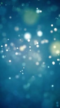 Parlayan Işık Parçacıkları - Bilim-Kurgu ve Soyut Görseller için Dinamik Hareket Arkaplanı