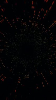 Parlayan Işık Parçacıkları - Bilim-Kurgu ve Soyut Görseller için Dinamik Hareket Arkaplanı