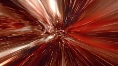 Işık Hız Tüneli Warp Efekti.
