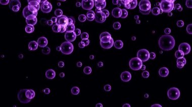  Açık Yeşil Arkaplanda Yumuşak ve Renkli Yüzen Kabarcıklar 