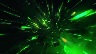  Parlayan Yıldızlar ve Kozmik Tozlu Soyut Uzay Bulutsusu