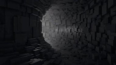  Parlayan Işıklı Geleceğin Tüneli 