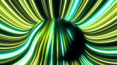  Parlayan Işıklı Geleceğin Tüneli 