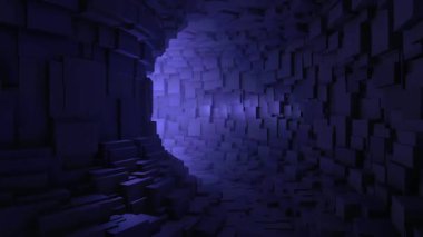  Parlayan Işıklı Geleceğin Tüneli 