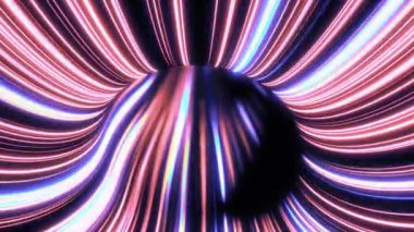  Parlayan Işıklı Geleceğin Tüneli 