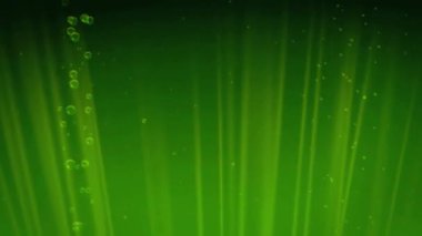 Yeşil Dijital Matris Kodu Yağmur Canlandırması