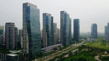 Sabah modern şehir binaları