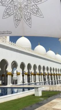 Şeyh Zayed Ulu Cami, Abu Dabi İkonik Beyaz Cami ve Mimari Başyapıt