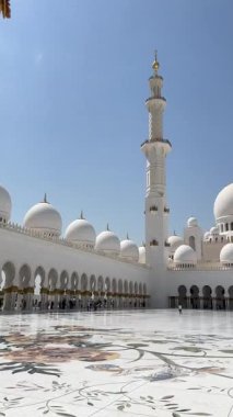 Şeyh Zayed Ulu Cami, Abu Dabi İkonik Beyaz Cami ve Mimari Başyapıt